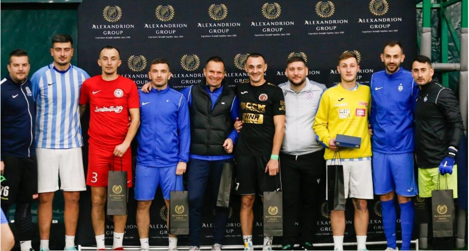 Alexandrion Group, alături de Pitești Winter Cup, unde a avut loc și concursul “Înscrie un gol în poarta lui Dragoș Nițu”